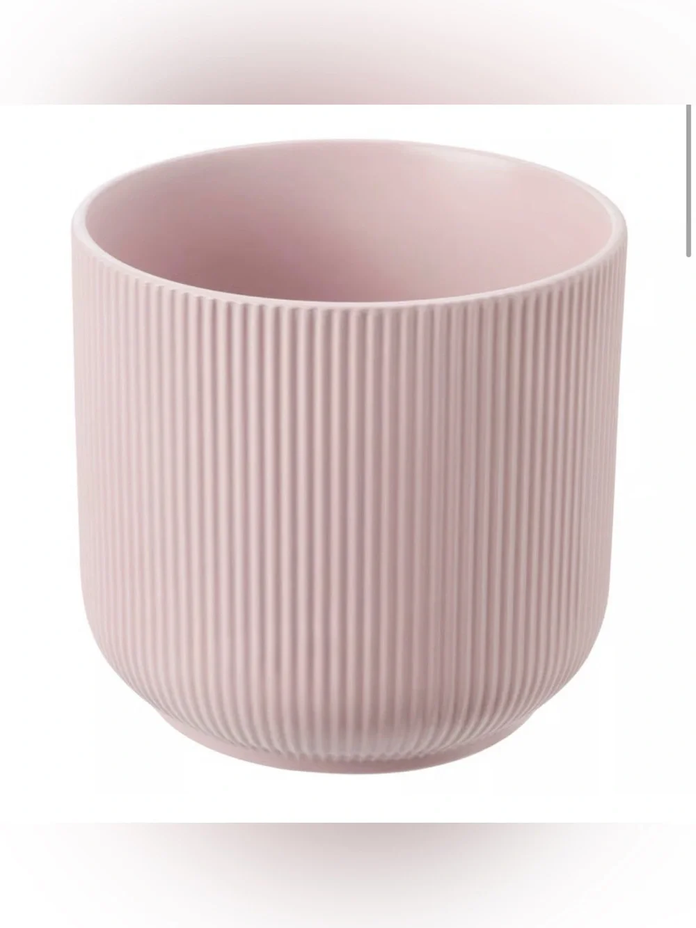 IKEA SET OF 2 1 Gradvis Plant Pot Stonewear. Blush Pink